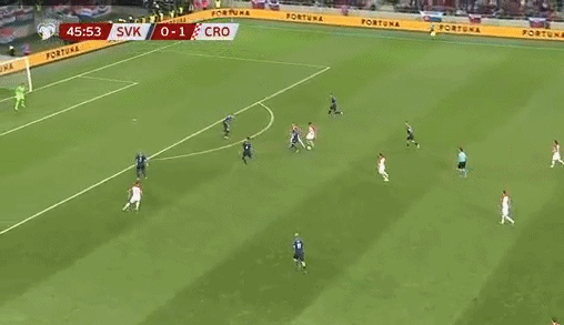 佩里西奇进球，2-0