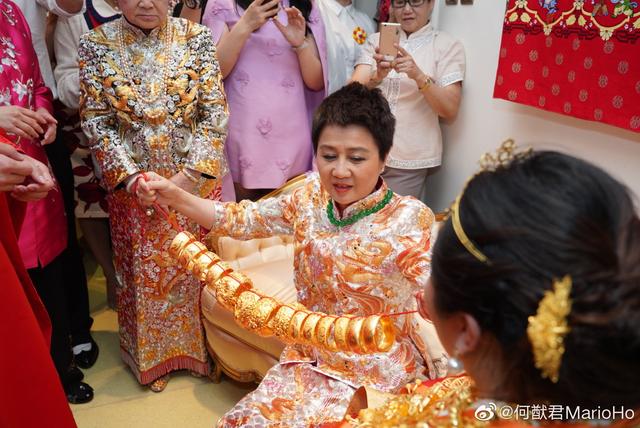 何超盈正式“过大礼” 嫁妆令人傻眼