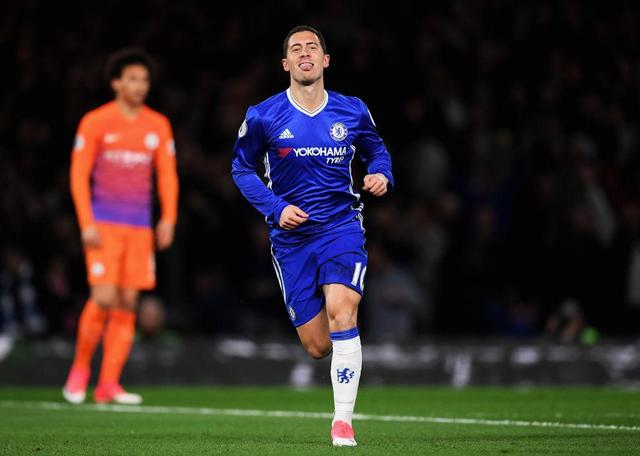 玩球赛报：英超-切尔西2-1曼城 阿扎尔两球阿圭罗破门
