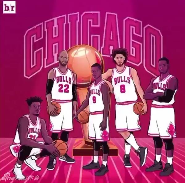 博彩资讯：NBA新赛季各队漫画首发阵容 30支球队英雄齐聚