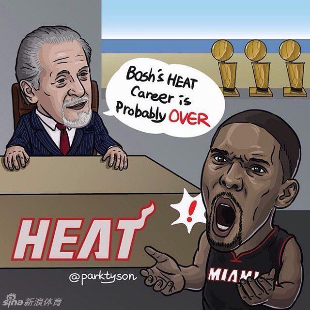 博彩资讯：韩国漫画家笔下的NBA晃动巨星：库里晃倒保罗