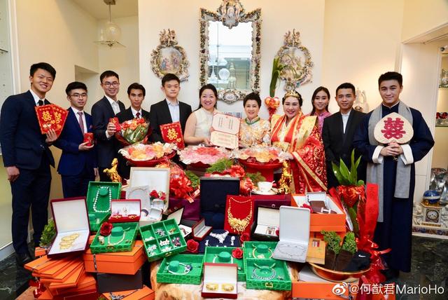 何超盈正式“过大礼” 嫁妆令人傻眼