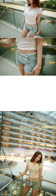 玩球花边：韩国模特赵敏英魔鬼身材爆红网络 写真性感惹火