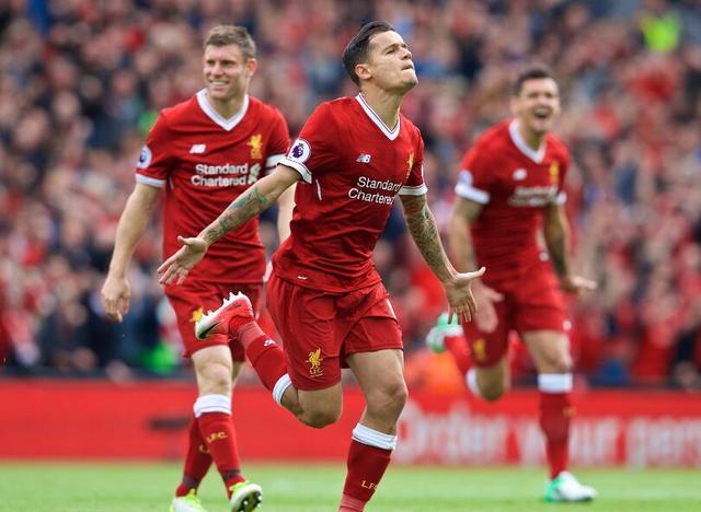 玩球赛报：英超-利物浦3-0米堡重返欧冠 库鸟任意球破网