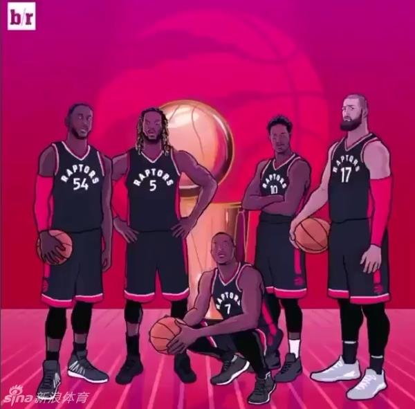 博彩资讯：NBA新赛季各队漫画首发阵容 30支球队英雄齐聚
