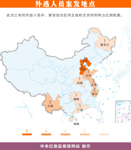 玩球头条：中国曝光22名外逃人员藏匿线索 含河北原书记之子