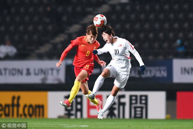 东亚杯-中国女足0-2不敌朝鲜 金润美梅开二度