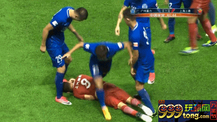 玩球赛报：富力主场1-1憾平上港 扎哈维破门胡尔克争议球