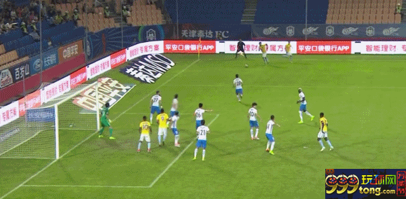 玩球赛报：泰达1-1苏宁曹阳头槌破门 R马补时贡献绝平球