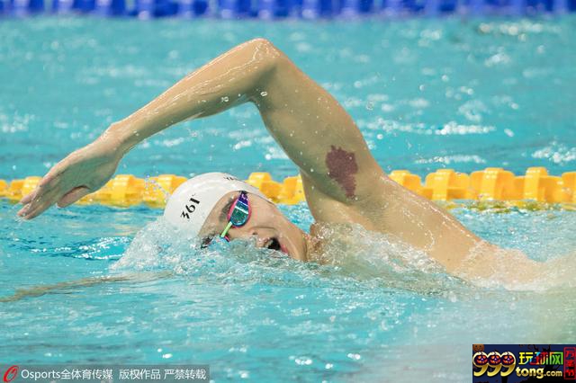 玩球赛报：全运会男子4x200自接力夺冠 孙杨收获第三金