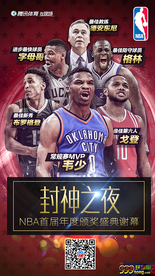 玩球资讯：NBA为何举办颁奖礼？打造新IP+泛娱乐化营销