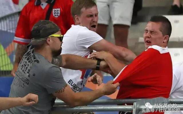 玩球资讯：英国足球流氓打算明年世界杯报仇雪恨，看到俄罗斯安保后…吓傻了