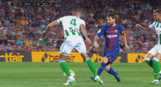 玩球赛报：西甲-悍将破门巴萨2-0夺开门红 梅西三中立柱