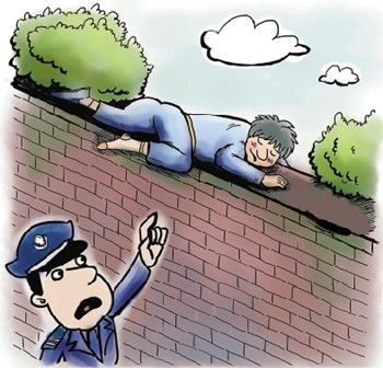 彩市八卦：赌徒为躲避查赌摔伤 反告公安局索要赔偿