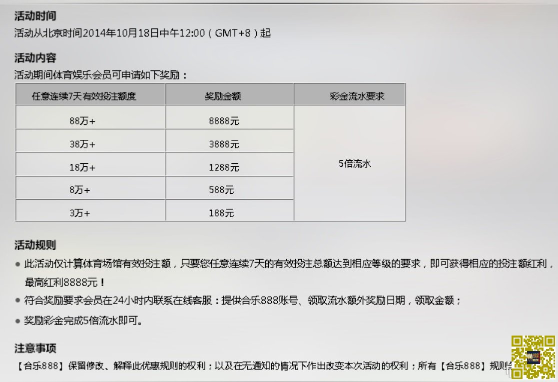 合乐888? 最新优惠 有效投注 大额返现！