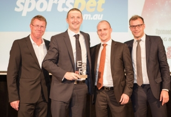 玩球网报：Sportsbet 在EGR 澳大利亚颁奖典礼赢得‘年度运营商’