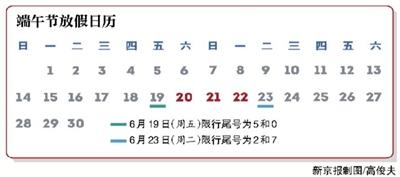 玩球头条：端午节放假安排 连休三天 全国高速公路不免费
