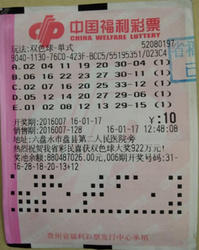 彩票新闻：男子精心自选号无果 机选号反而中627万头奖