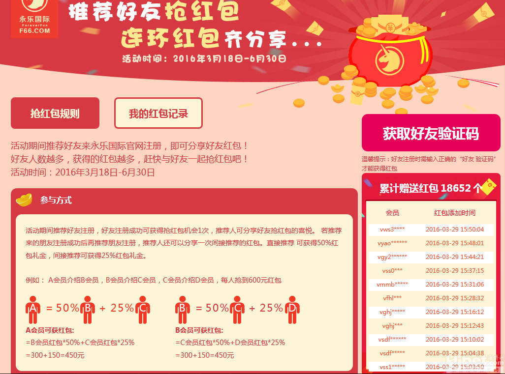 博彩动态：18000个红包已get!永乐国际好友抢红包活动攻略献上