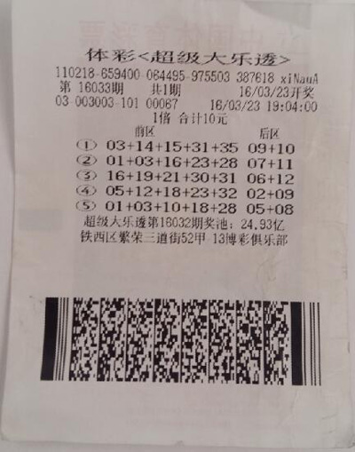 彩市新闻：90后农村小伙中1000万 不知情带彩票打工