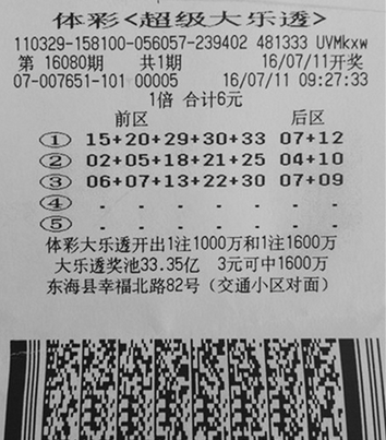 彩市新闻：连云港美女上班路上等同事 随机6元命中912万