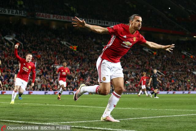 玩球赛报：欧联杯-曼联1-0胜索尔亚 鲁尼助攻伊布定乾坤