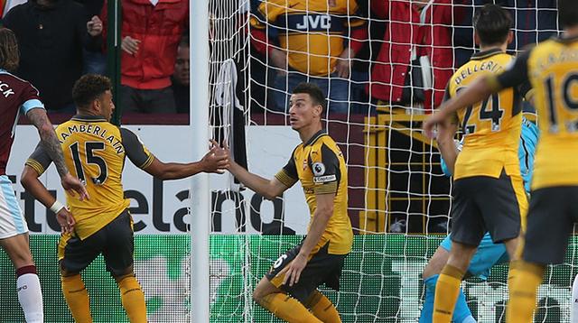 玩球赛报：英超-阿森纳1-0争议绝杀伯恩利 铁闸手球破门
