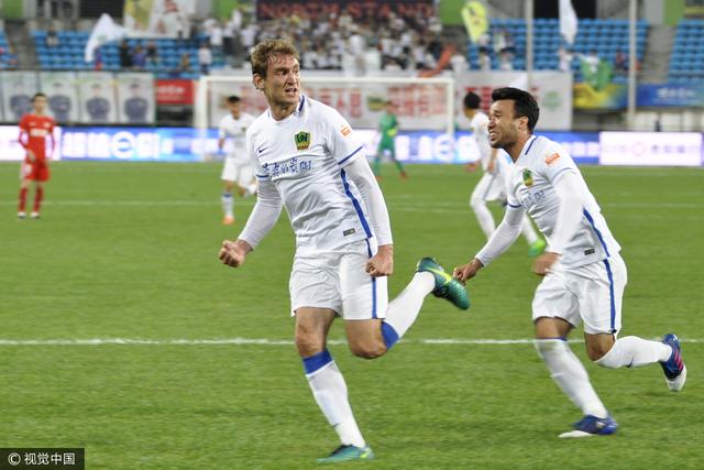 玩球赛报：贵州2-1权健主场首胜 耶拉维奇双响帕托难救主