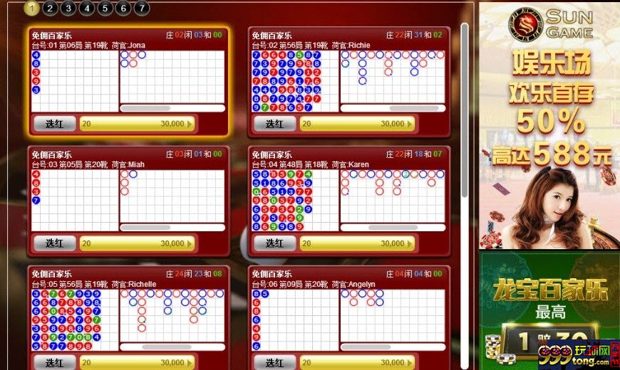 【太阳城亚洲】妹纸带你走进SUNGAME---免佣百家乐 