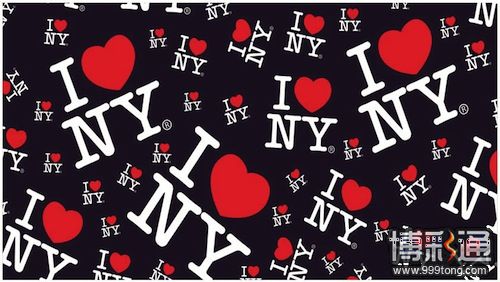 serviette_i_love_ny_newyork_pattern_towel