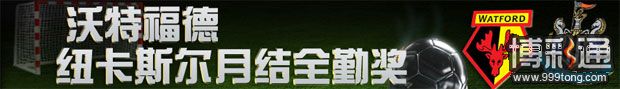 申博138：投注沃特福德、纽卡斯尔，赢月结全勤奖